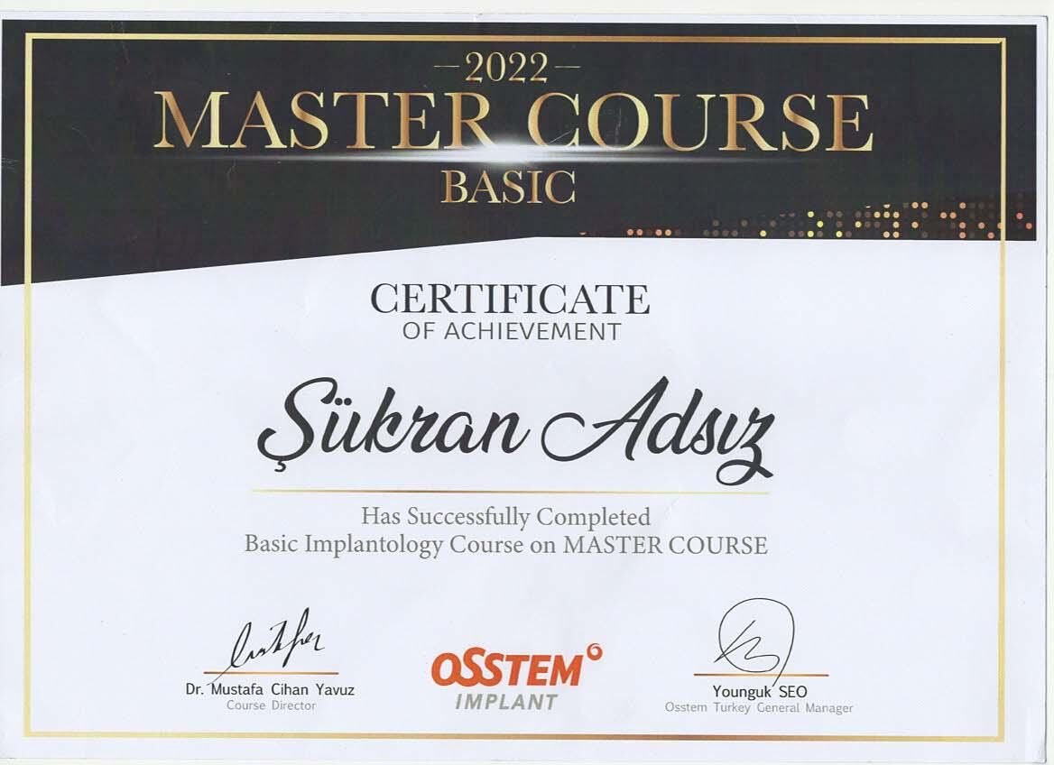 Newme Academy Basic Medical Aesthetic Certificate of Attendance